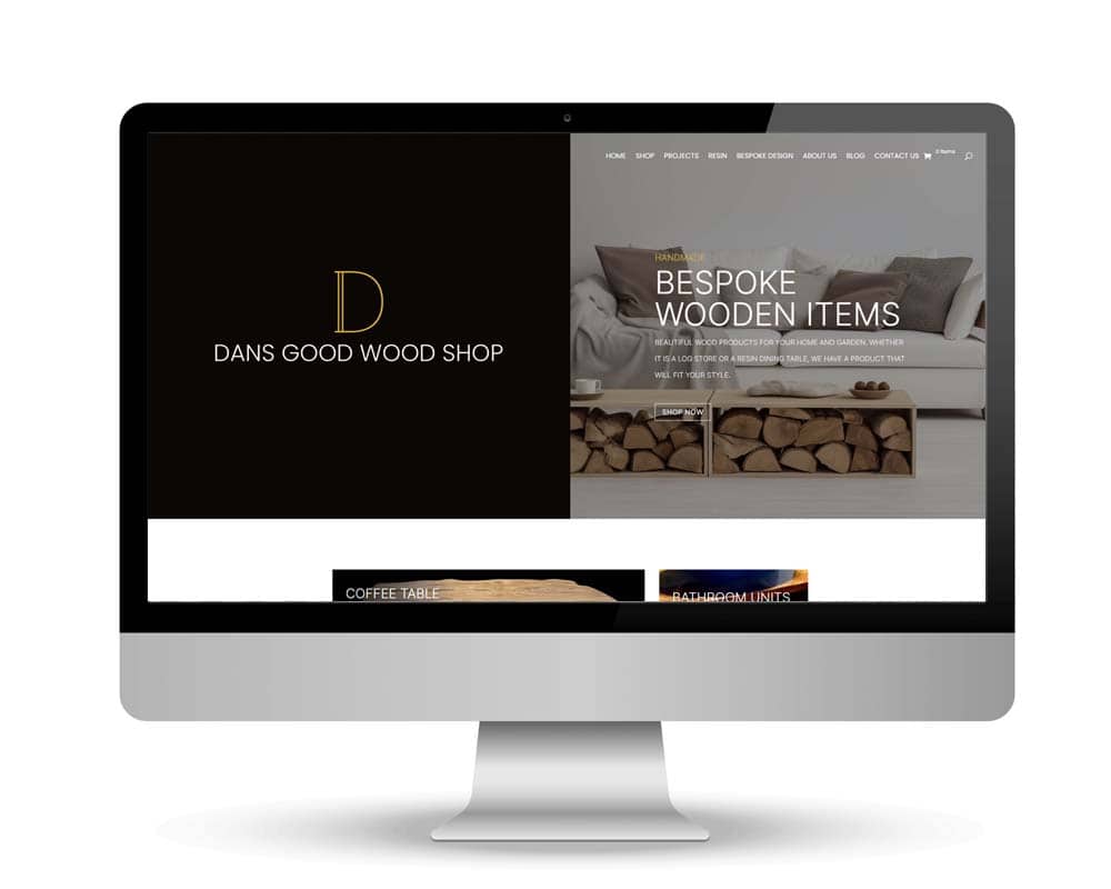 Portfolio Item: Dan's Good Wood Shop